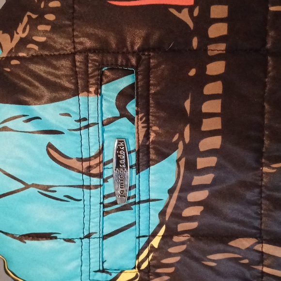 Jamie Sadock Art deco Anine Puffer Vest M Rare - Picture 5 of 13